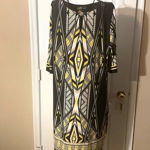 Sandra Darren Print dress